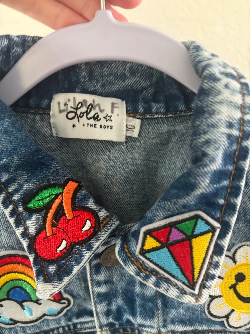 Lola + The Boys Girl’s Denim Jacket, Size 10